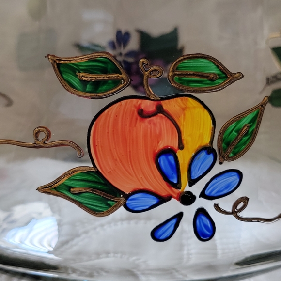 1980 VINTAGE ROMANIAN CLEAR CRYSTAL BIG BOWL, ALL HAND CRAFTED. - Picture 12 of 14